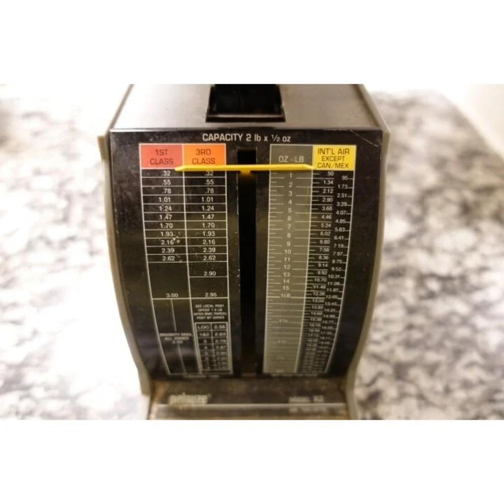 Pelouze Scale Co. Postal Shipping Scale 2 lb Capacity Office‎ Scale